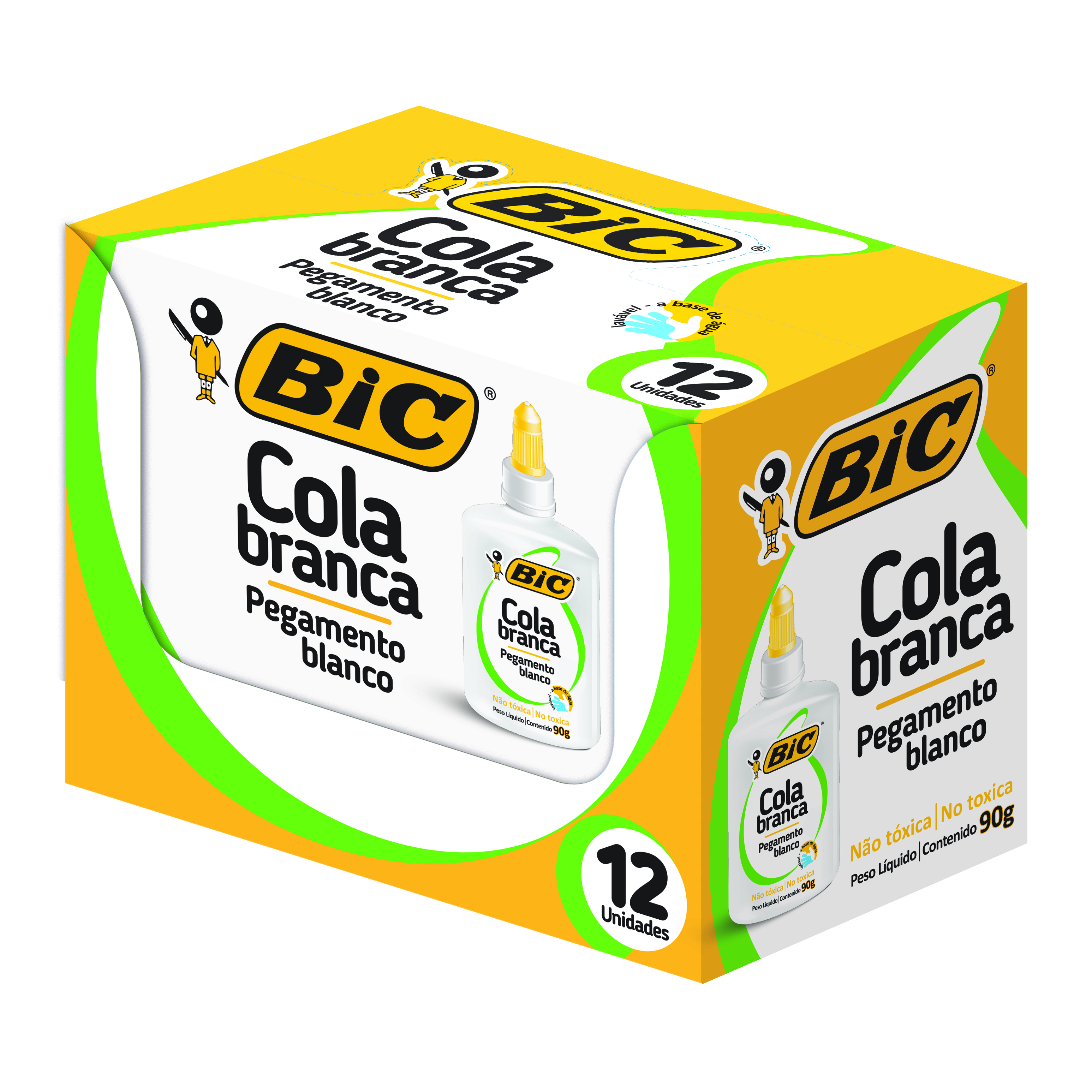 COLA BRANCA 90G 1X12(24)