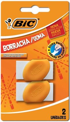 BORRACHA BRANCA GOMA REGULAR DP 1X2 (24)